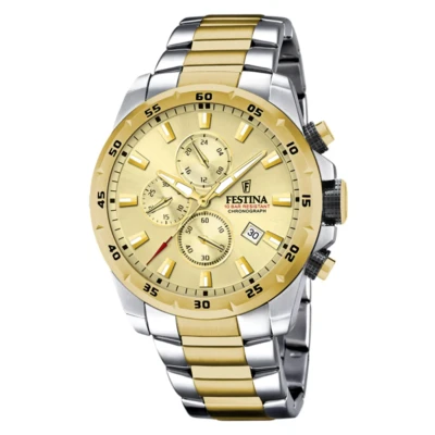 Imagen de Festina Chrono Sport Cronógrafo goldcoloured, Hombre, Talla: One Size, Gold coloured