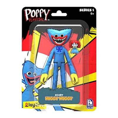 Imagen de Poppy Playtime Roblox 12,7 cm Action Figures Huggy Wuggy Scary