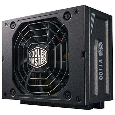 Imagen de Cooler Master V 1100 SFX Platinum Fuente de Alimentación 1100W 80 Plus Totalmente Modular, Compatible Mini ITX/ATX, Soporte ATX 3.0, Ventilador Silencioso FDB 92mm, 10 Años Garantía
