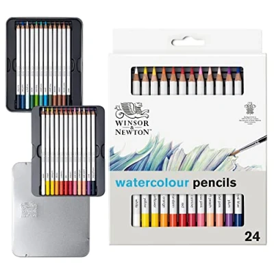 Imagen de Winsor &amp; Newton Acuarela, multicolor, 24 lápices