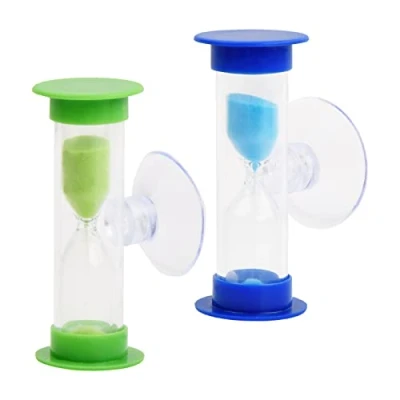 Imagen de Vesaneae 3minutos Reloj Arena Ventosa,Reloj Temporizador,Reloj de para Niños Lavado Dientes,Temporizador Cocina,Reloj Color,para Juegos,Cocina
