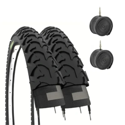 Imagen de ECOVELO 2 neumáticos 14 x 1,75 + cámaras, Unisex niños, Negro, Pollici