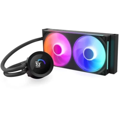 Imagen de NZXT Kraken Plus 240 RGB Refrigeración líquida CPU AIO Radiador 240mm Ventilador F240 Core Pantalla LCD 1,54&quot; Personalizable AMD® AM5, AM4 Intel® LGA 1851/1700, 1200/115X Negro