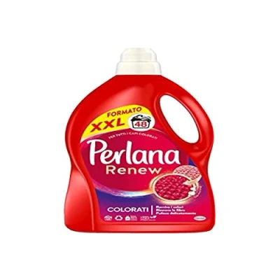 Imagen de Perlana Renew Líquido de colores óptimo para todas las prendas color, paquete individual 48 lavados