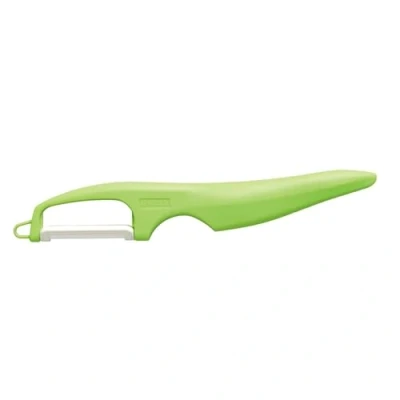 Imagen de Kyocera Lava CP 11 GR, Pelador de Doble Filo, Cuchilla Afilada cerámica circonio, Liviana, no corrosiva, Apta para lavavajillas, diestros y Zurdos, Verde, 20,0 x 3,3 2,1 cm