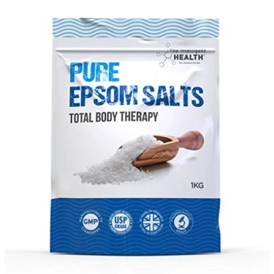 Imagen de Sales puras de Epsom Sal baño sulfato magnesio (paquete 3 kg)