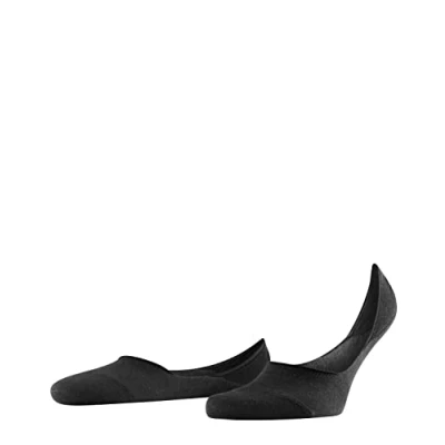Imagen de FALKE Invisible Step Medium Cut M IN algodón invisibles unicolor 1 par, Calcetines pinkies Hombre, Negro (Black 3000) nuevo ecológico, 39 40