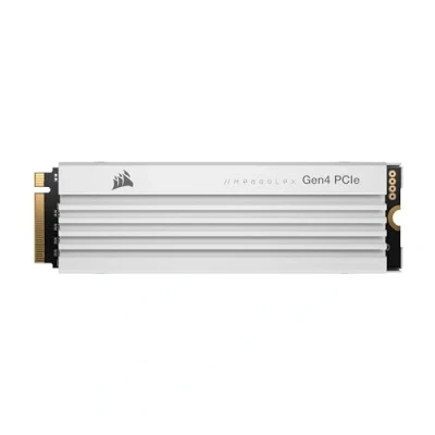 Imagen de Corsair MP600 Pro LPX 2TB PCIe Gen4 x4 NVMe M.2 SSD Optimizada para PS5 (3D TLC NAND de Alta Densidad) Blanco