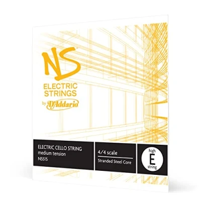 Imagen de D&#039;Addario NS Electric 4/4 Scale Medium Tension Single High E String for Cello