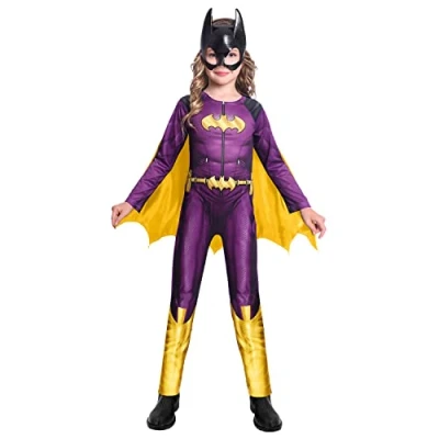 Imagen de amscan Disfraz Inf. W.B.: Batgirl Comic T.3 4 Años, dibujo animado, color morado, (361 9906613_0194099003780)