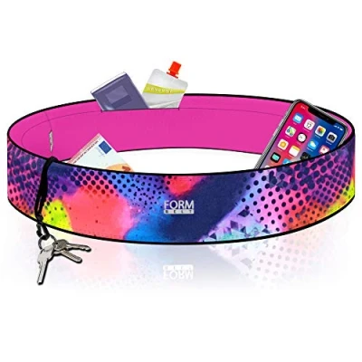 Imagen de Formbelt® Riñonera Deportiva, Cinturon Running, Running Belt Deportivo, para Guardar Teléfonos Móviles iPhone X XS 8 7 9 Samsung S8 S9 + Llaves Botellas Jogging Ciclismo Escalada Yoga Brazil L