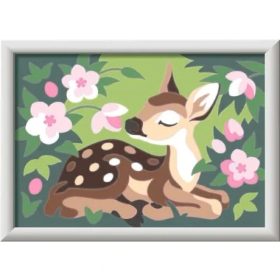 Imagen de Ravensburger CreArt 20060 Animales Pintura por números Pequeño Ciervo Niños a Partir de 7 años, Multicolor, Mittel