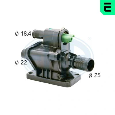 Imagen de ERA 350416A Termostato, refrigerante 83 con junta sensor Plástico carcasa (cárter) PEUGEOT: 207 Hatchback, 407 Berlina, 206 Hatchback