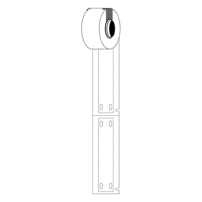 Imagen de BMP71 Brady M6 15x75 7643 WT etiquetas de poliuretano blanco 15 mm x 75 (original)