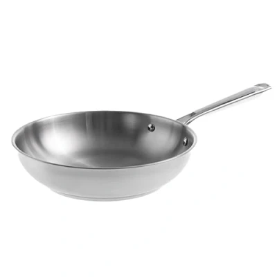 Imagen de Lacor 44420 Sartén Acero Inoxidable 18/10 Cuisine, Sin Antiadherente, Mango Ergonómico, Fondo Full Induction, Apta para Inducción, Horno y Lavavajillas, Ø20cm, Altura 5 cm