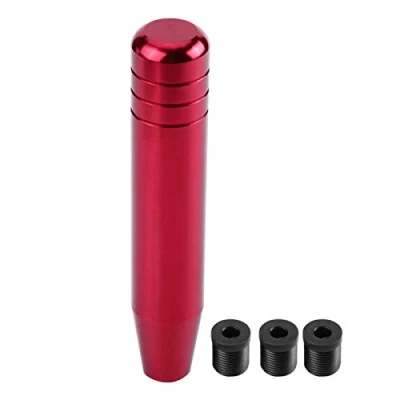 Imagen de EBTOOLS para pomo de cambios palanca evgatsauto aleación aluminio 18 cm manual universal coche (rojo)