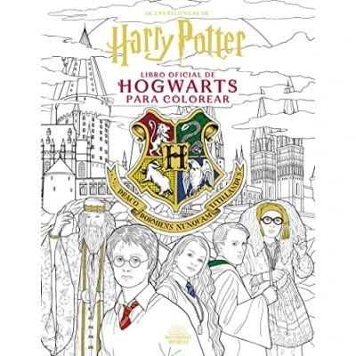 Imagen de Harry Potter. El libro oficial de Hogwarts para colorear