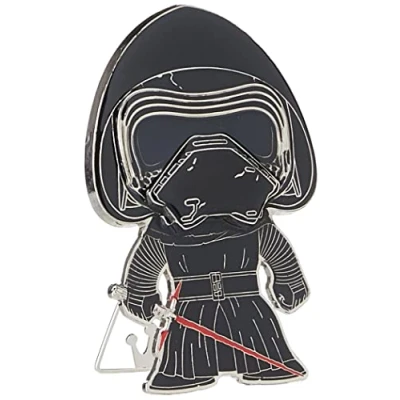Imagen de Funko Pop! Large Enamel Pin Star Wars: Kylo REN Pins de Esmalte Broche Coleccionable para Mochilas Y Bolsos Idea Regalo Mercancia Oficial Movies Fans