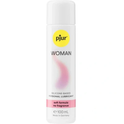 Imagen de pjur WOMAN Lubricante de silicona para mujeres sexo estimulante y placer duradero ideal piel sensible (100ml)