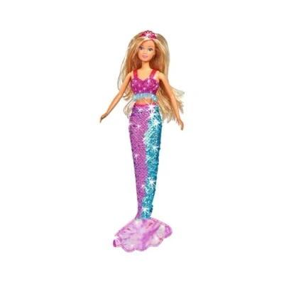 Imagen de Simba Steffi Love Swap Mermaid Muñeca 29cm con lentejuelas, Color 1. (105733330) , color/modelo surtido