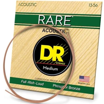 Imagen de DR Strings Rare Phosphor Bronze AcousticHex Core 13 56
