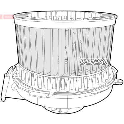 Imagen de DENSO DEA21010 Ventilador de Calefacción para vehíc. con volante a la izquierda resistencia PEUGEOT: 206 Hatchback, 307 SW, Hatchback
