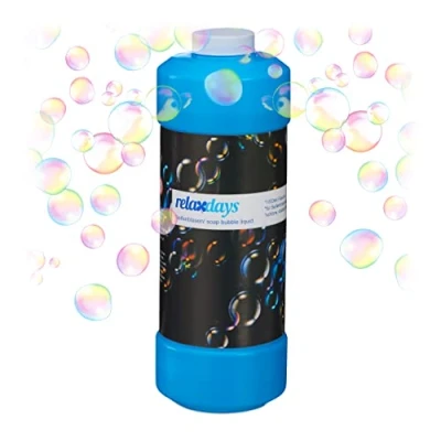Imagen de Relaxdays Jabón Pompas Recambio, multicolor, 1 Litro (10022529) , color/modelo surtido