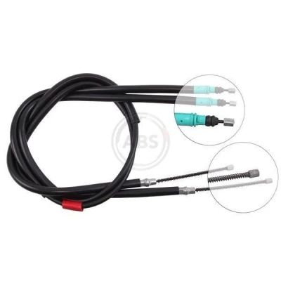 Imagen de A.B.S. K12256 Cable de Freno Mano 1583, 1520 Tambor para dirección izquierda/derecha
