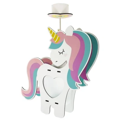 Imagen de Dalber Lámpara De Techo Colgante Infantil Unicornio