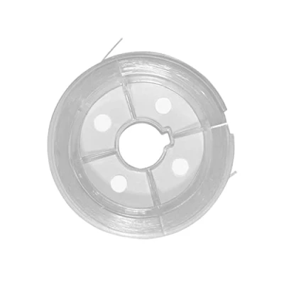 Imagen de EUROXANTY Bobina de Hilo Pesca Sedal para empatillar Nylon Pescar Bajo Linea Monofilamento Trasparente 50 m