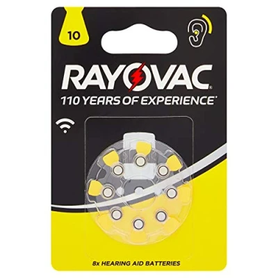 Imagen de Rayovac 8 pilas para aparato auditivo pr70 10 zinc aire 1 .45v 4610745418