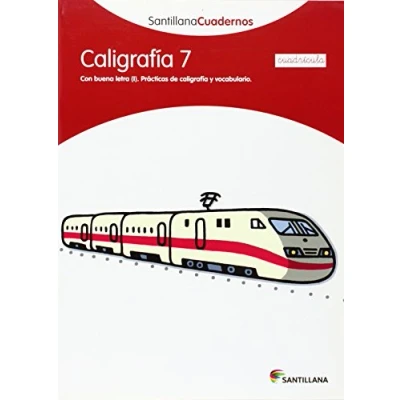 Imagen de CALIGRAFIA 7 CUADRICULA SANTILLANA CUADERNOS