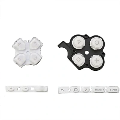 Imagen de OSTENT Botones Teclado Set Reparación Repuesto para Sony PSP 3000 Series Consola Color Blanco