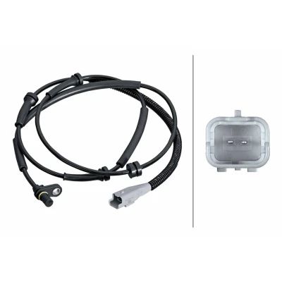 Imagen de HELLA 6PU 358 217 981 Sensor de ABS Hall 2polos 1418mm FIAT: Scudo II