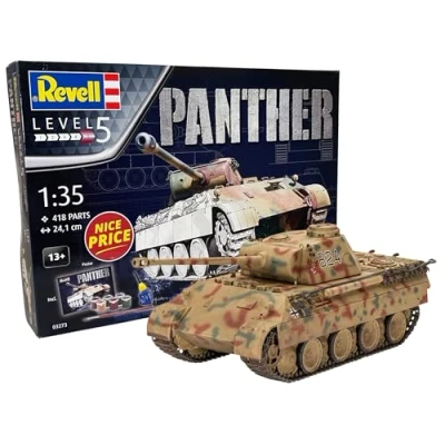 Imagen de Revell 03273 Geschenkset Panther Ausf. D 1:35 Kit de Modelo plástico sin Construir/sin Pintar