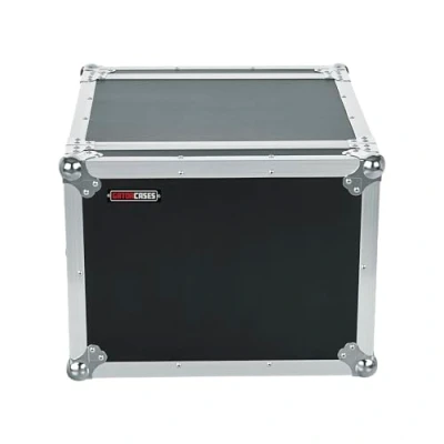 Imagen de Gator 8U 43,18 cm de profundidad ATA ruedas y estantes aviones papel madera