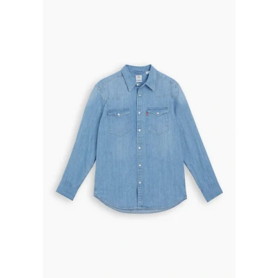 Imagen de Levi&#039;s UOMO Camisa, Hombre, Talla: Large, Blu denim