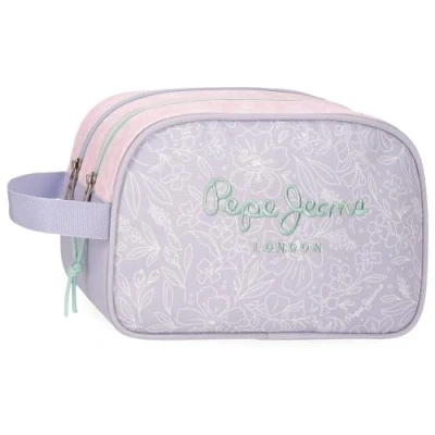 Imagen de Pepe Jeans Renata Nececer Adaptable Morado 26x16x10 cms Poliéster by Joumma Bags