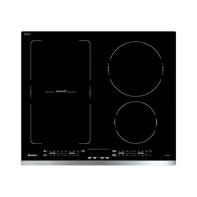 Imagen de Sauter SPI4664X hobs Negro Integrado Con placa (Negro, Integrado, de inducción, Vidrio y cerámica, 2200 W, 16 cm)