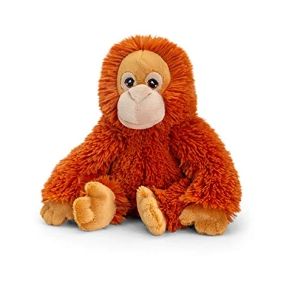 Imagen de Keel Toys Keeleco Orangutan SE6115 18 cm, 100% Reciclado, abrazable.