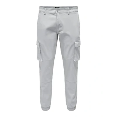 Imagen de Only &amp; Sons Onscam LIFE Pantalones cargo, Hombre, Talla: 30x32, Glacier gray