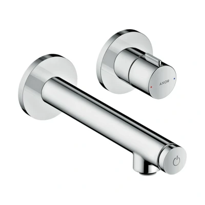 Imagen de Axor Uno Select lavabo mezclador, rasante, montaje en pared, salida de 165 mm, cromado