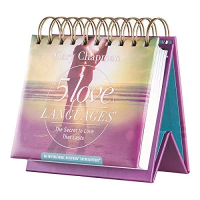 Imagen de DaySpring 88446 Calendario perpetuo con 5 idiomas de amor por Dr. Gary Chapman DayBrightener