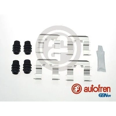 Imagen de AUTOFREN SEINSA D42810A Kit de accesorios, pastillas frenos Eje delantero BMW: 4 Gran Coupe, 3 GT, Touring