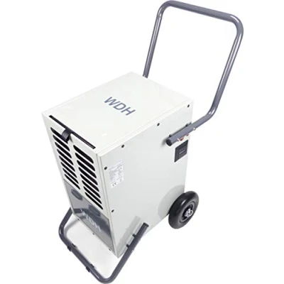Imagen de Aktobis Deshumidificador profesional, Secador de edificios WDH 50B metal con una capacidad deshumidificación hasta 50 litros/día