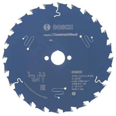 Imagen de Bosch Professional 2608644136 Disco de sierra circular CSB Expert ConstructWood: 160x20x24D