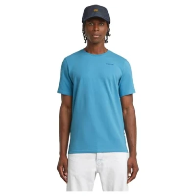 Imagen de G STAR Slim Base T Shirt, Camiseta Hombre, Azul (Niagara D19070 C723 G988), XL