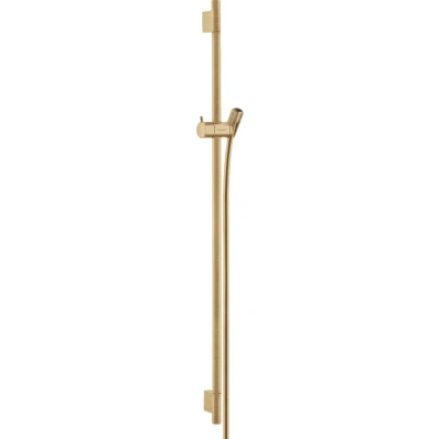 Imagen de Hansgrohe Unica Barra de ducha S Puro 90 cm con flexo ducha, bronce cepillado, 28631140