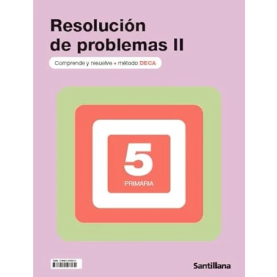 Imagen de Cuaderno Problemas Deca Ii 5º Primaria Ed 2025