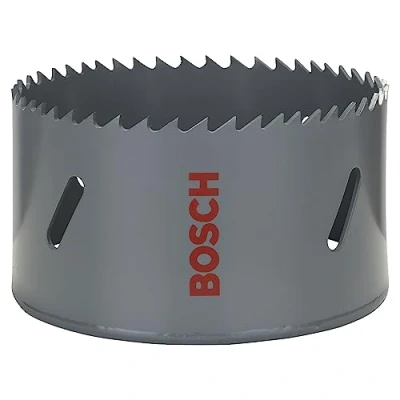 Imagen de Bosch Professional 1x Sierra de corona HSS bimetálica para corte suave (en distintos materiales, Ø 89 mm, accesorios taladro)